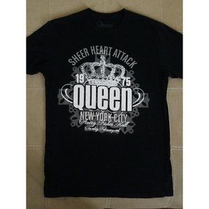 Queen Mens Sheer Heart Attack New York 1975 T-Shirt Size S Small
